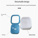 Anti-splash Water Bowl For Dogs Large Capacity Drinker Pet Slow Food Bowl Waterer For Puppy Cat  Anti-gulping Feeding Supplies