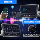 ESSGOO 10" Android 14 4+64G Wireless Carplay Android Auto Car Stereo Radio 1 DIN GPS Navi BT FM RDS WIFI USB EQ SWC w/ Microphoe