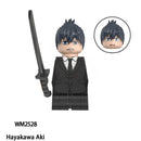 Chainsaws Man Denji Pochita Makima Power Movies Anime Building Blocks Mini Action Figures Bricks DIY Toys gifts for Children