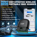 XTOOL AD20 Bluetooth Auto OBD2 Scanner 2025 Code Reader OBD 2 Diagnostic Tools Read fault code Engine Diagnosis Free Application