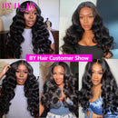 BY 18 20 22 Zoll 16A Double Drawn Body Wave Echthaar-Bundles, rohes, unbehandeltes vietnamesisches Echthaar, voll und dick, Haarverlängerungen für Frauen