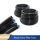1M Oil Pipe Double-layer Resin Fuel Tube Black Blue Core ID 6 ~ 25mm Oil-Resistant Camping Tubing Petrol Hose Diesel Pipeline