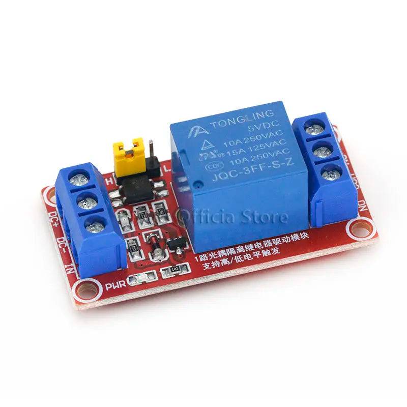 5V 12V One 1 Channel Relay Module Board Shield with optocoupler Support High and Low Level Trigger