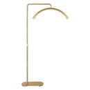 Fosoto FT-Y9 28 inch Gold Lamp LED Half-Moon Shaped Light Led Video Lash Light With Lamp Stand For Beauty Eyelash Tattoo Makeup