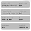 Magnetic Wireless Charger Car qi2 Cooling Air Outlet 360 Rotation Holder For Magsafe iPhone 16 15 14 13 12 Pro Max Fast Charging