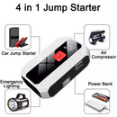 GKFLY Car Jump Starter Portable  Power Bank Air Compressor 150 PSi Tire Inflator Auto Portable Battery Starter for Cars