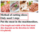 The Carvery | 850W Commercial Stainless Steel Meat Slicer and Vegetable Dicer