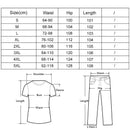 Men's Cotton Linen Pants Summer Solid Color Breathable Linen Trousers Male Casual Elastic Waist Fitness Pants Hip-Hop Streetwear