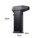 300000RPM Electric Air Duster Rechargeable Powerful Air Blower Multifunctional Portable Turbo Jet Fan Strong Power for Home Car
