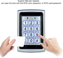 Full Kit Door Access Control System 125KHz RFID Keypad Reader Metal Case 180KG Electromagnetic Lock DC12V 3A Power Supply