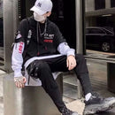 Men's Hoodies Male Casual Sweatshirts Streetwear Y2K Black Man Tops Korean Fashion Stylish Hip Hop Hoody Anime Dacning Clothing