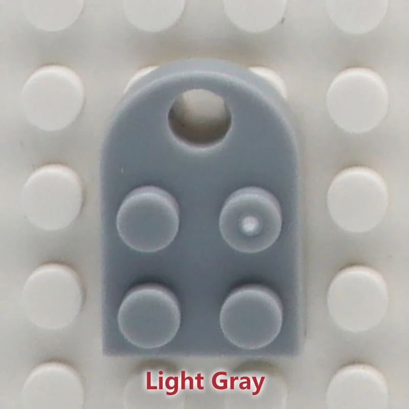 50pcs DIY Building Blocks 3176 Brick Heart Necklace/Key Ring Toys 2x 3 Heart-shaped Multicolor Educational Toy Gift for Children