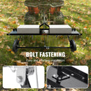 SucceBuyTow Behind Dethatcher 48inTow Dethatcher with 24Spring Steel Tines Lawn Dethatcher Rake for ATV or Mower Tow Behind Lawn