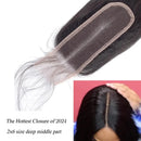 The Second Skin | 12A Brazilian Raw Hair Bundle Set with 2x6 HD Lace Closure