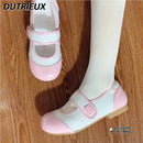 Japanese Round Head Flat Sole Lo Jk Uniform Flats for Ladies Spring Autumn Original Lolita Style Mary Jane Women's Shoes Cute