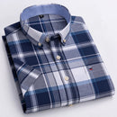 The Oxford Line | 100% Cotton Short-Sleeve Oxford Shirt