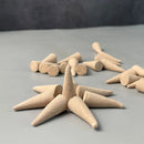 60er Pack Sandelholz-Räucherkegel, Raumduft