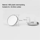 Bathroom Basin Faucet Sink Overflow Cover Brass Six-foot Ring Insert Replacement Hole Cover Cap Chrome Trim Bathroom Accessories