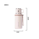 The Oasis | 600-800ml Double-Wall Vacuum Flask with Tea Strainer