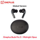 Global Version Oneplus Buds Pro 3 TWS Bluetooth Earphone 50dB Active Noise Canceling 43h Battery Life Bluetooth 5.4 IP55 AAC SBC