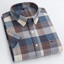 The Oxford Line | 100% Cotton Short-Sleeve Oxford Shirt