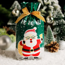 20/50pcs Christmas Candy Bags Christmas Decorations Santa Gift Bag Navidad Xmas Gift Bags Cristmas Cookies Packing Bag 15x23cm