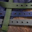 110/130cm Black Canvas Men's Belt Pin Buckle Leather Belt Women's Trendy Belt With Jeans Belt For Men Women Outdoor Sports Belt