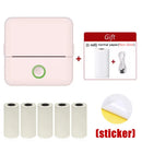 X6 mini HD printer portable sticker label Printer Bluetooth pocket thermal printer with paper for student note inkless printing