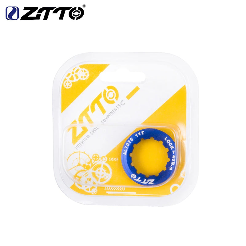 ZTTO MTB Road Bike Cassette Cover Lock Ring 11T AL7075 Ultralight Cap For ZTTO 8S 9S 10S 11S 12S Speed Freewheel Cassette K7