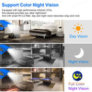 8MP Wired CCTV Analog Security Camera Full Color Night Vision Outside Street Waterproof AHD Bullet Video Surveillance Camera BNC