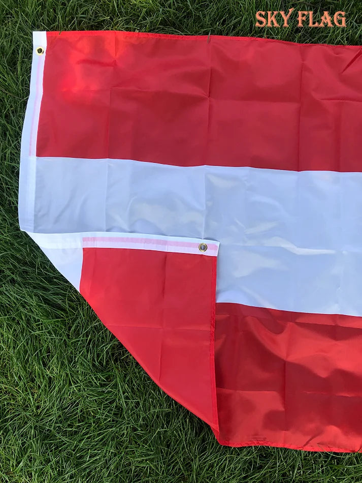 SKY FLAG Austria Flag 90x150cm hanging polyester printed AT Austria Flag Banner for Home Decoration