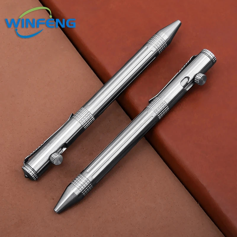 High Quality Metal Tactical Pen Self Defense Ballpoint Pen Student School Office Stationery Emergency Survival Window Breaker