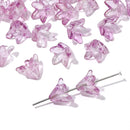 About20Pcs Glass Beads, Small Lily Scattered Beads, Handmade DIY 'Making Couple Bracelets, Necklaces, Earrings, Jewelry Accessor