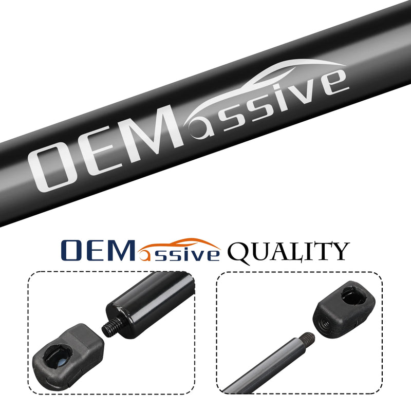 Pair Hood Lift Bonnet Struts Supports Shocks For Dodge Ram 1500 2500 2009 - 2018