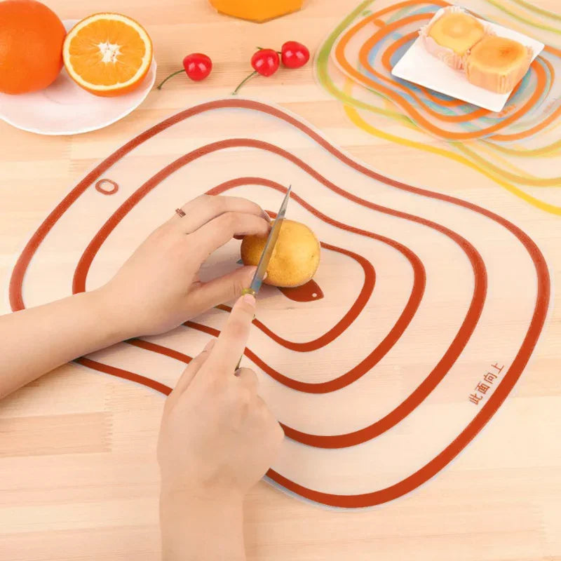 1PC Kitchen Plastic Cutting Board Non-slip Frosted Kitchen Cutting Board Vegetable Meat Tools Kitchen Accessories Chopping Board