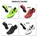 Professional Mountain Bike Cycling Shoes MTB Flat Cleat SPD Shoes Outdoor Self-Locking Big Size 47 Racing Bicycle Sneakers Men