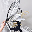 20Pcs Butterfly Wing Shaped Flower Wrapping Paper Creative Diy Crafts Flowers Packaging Paper Wedding Birthday Party Supplies