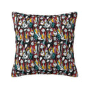 Custom Halloween Skull Jack Sally Throw Pillow Case Home Decor Nightmare Before Christmas Movie Cushion Cover Square Pillowcase