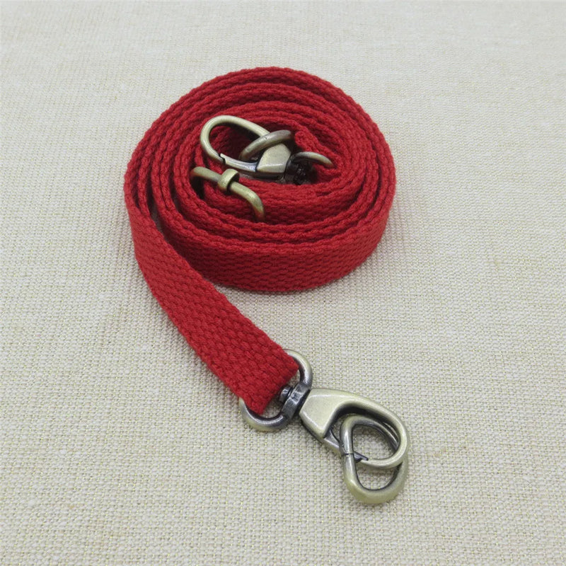 Fashion Canvas Adjustable Bag Strap Messenger Hand Belt Shoulder Handbags Bag Replacement Decorative Strap Bag Accessories