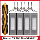 ECOVACS Deebot T8 AIVI T9 AIVI N8 Pro AIVI N9 N10 N10 Plus Accessories Main brush, side brush, filter, dust bag,Hepa Filter
