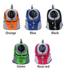 New Dog Pet Backpack Carrier Travel Bag Front Pack Breathable Adjustable with Safety Reflective Strips for Hiking Outdoor Cats