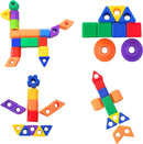Auffädelperlen Kreative Kinder Feinmotorik Handarbeit Geometrisches Fädelpuzzle Kognitionsspielzeug