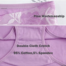 3Pcs Cotton Panties for Women Underwear Plus Size High Rise Briefs Female Sexy Lingeries Pantys Seamless Underpant Girls L-5XL