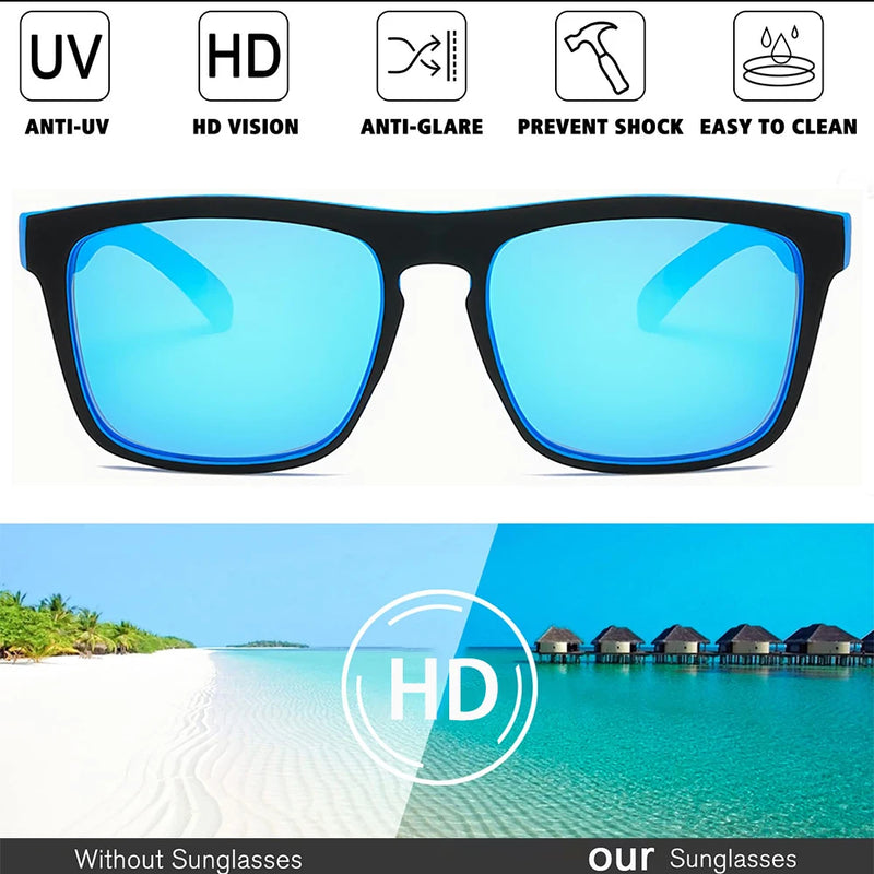 Classic Men's Sunglasses Fashion Sunglasses for Men Women 100% UV Protection Driving Sun Glasses