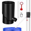 Water Collection Barrel UV Resistant Rainwater Collector Kit Portable Rain Barrels To Collect Rainwater From Gutter For Car