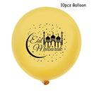 Muslim Festival Jewish Passover Disposable Tableware Paper Plates Cup Flag Balloons Home Party Favors Decoration Party Supplies