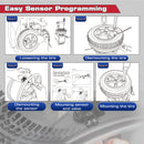 4 STK. Autel MX Sensor 315 433MHZ 2-in-1 TPMS Reifenreparaturwerkzeug Auto Zubehör Reifendrucküberwachung Pad Programmiergerät für TS501 TS508WF