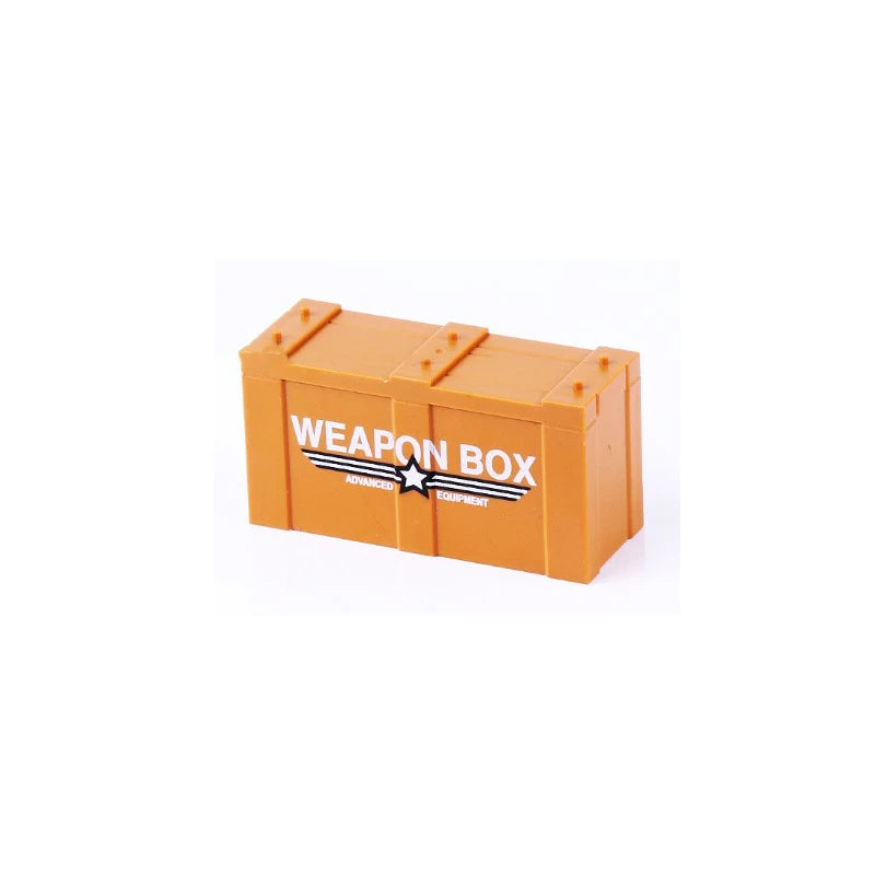 WWII Military Building Blocks Accessories Soldier Figures Weapons Box Rifle Submachine Gun AKM Shield Mini Brick Toy K003 Gift
