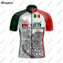 Mexico Team Men Cycling Jersey MTB Maillot Bike Shirt Downhill Jersey High Quality Pro Team Tricota Mountain Bicycle Clothing