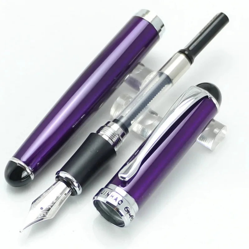 JINHAO X750 Fountain Pen Round Body English Engraved Copi Calligraphy Dip In Jinhao 750  Copperplate